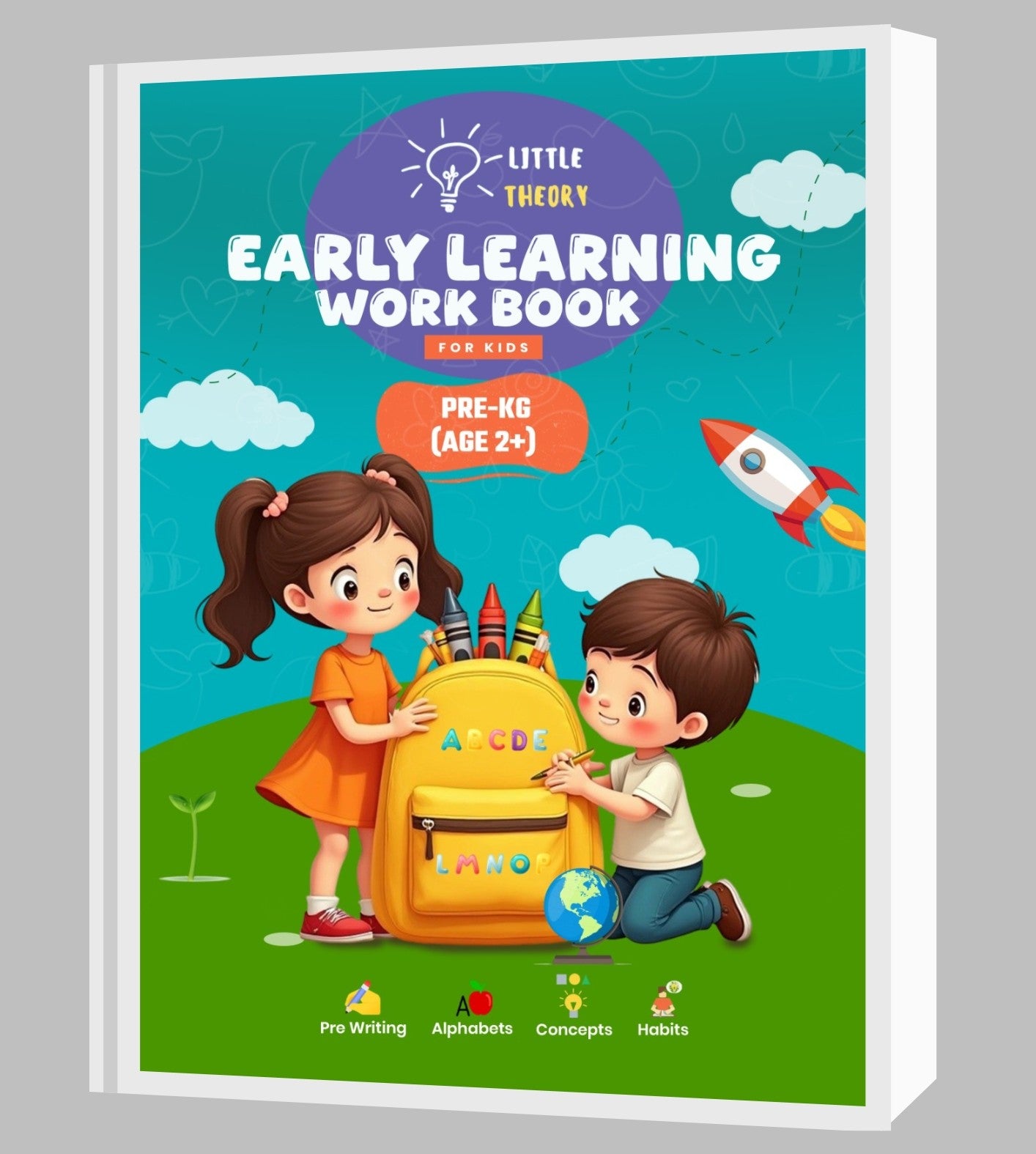 Nursery Workbook (Age 2+) Printable Early Learning + Brain Boosting Workbook for Toddlers | PDF Download