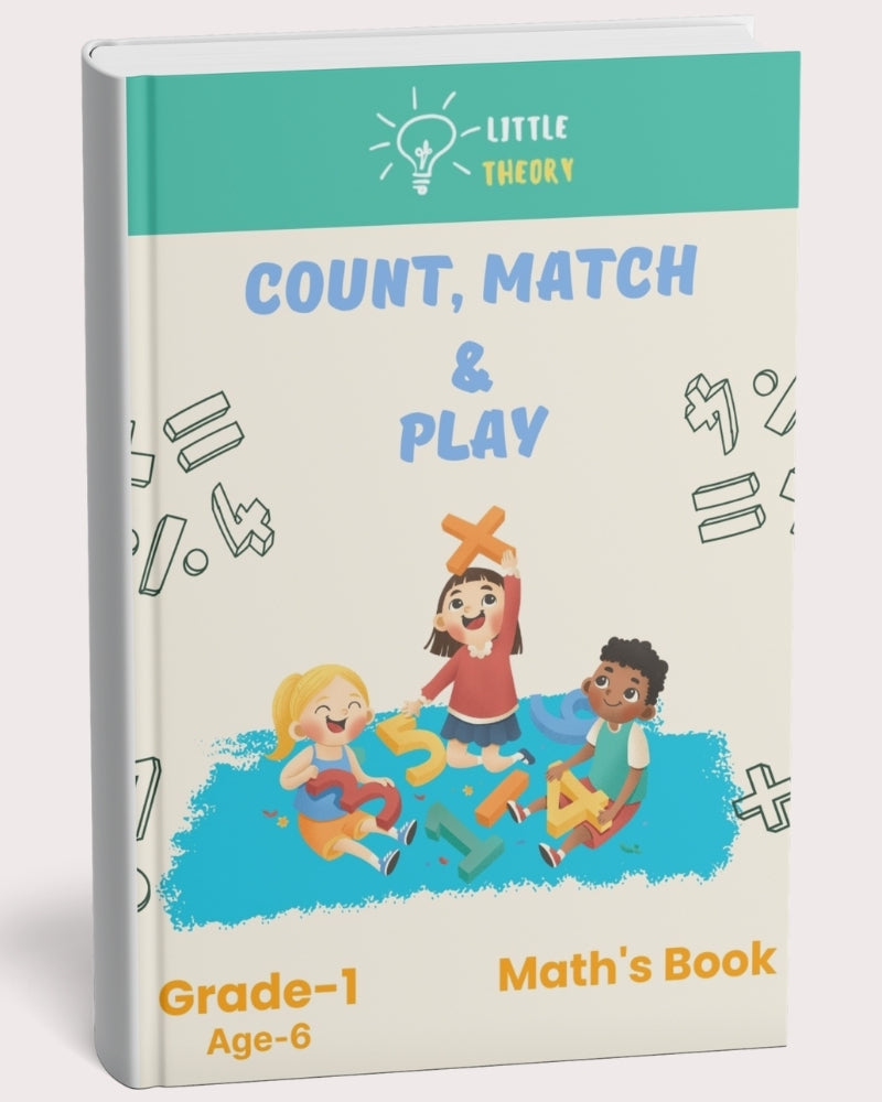 Skill-Building Worksheets for Grade 1 (Age 6) – Boost English, Math, Logic, Brain Games & More | Printable PDF