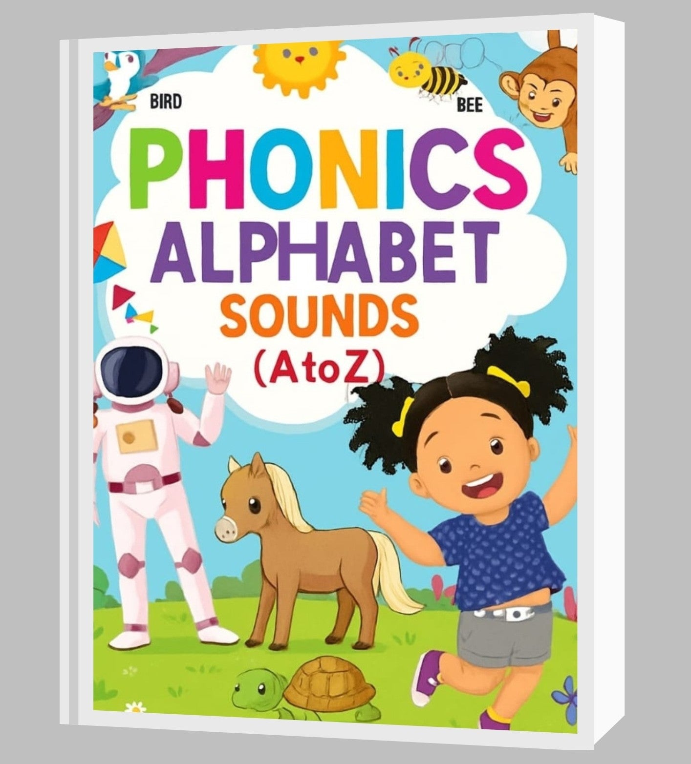 Phonics Workbook for Kids – Pre-KG (Age 2+) | Learn Sounds, Words & Early Reading | Printable PDF